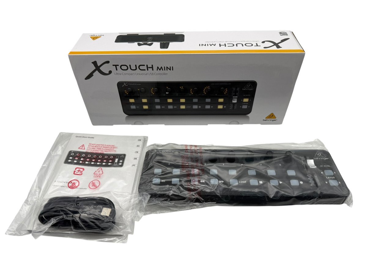 【ほぼ未使用品】BEHRINGER ベリンガー X-TOUCH MINI MIDIコントローラー