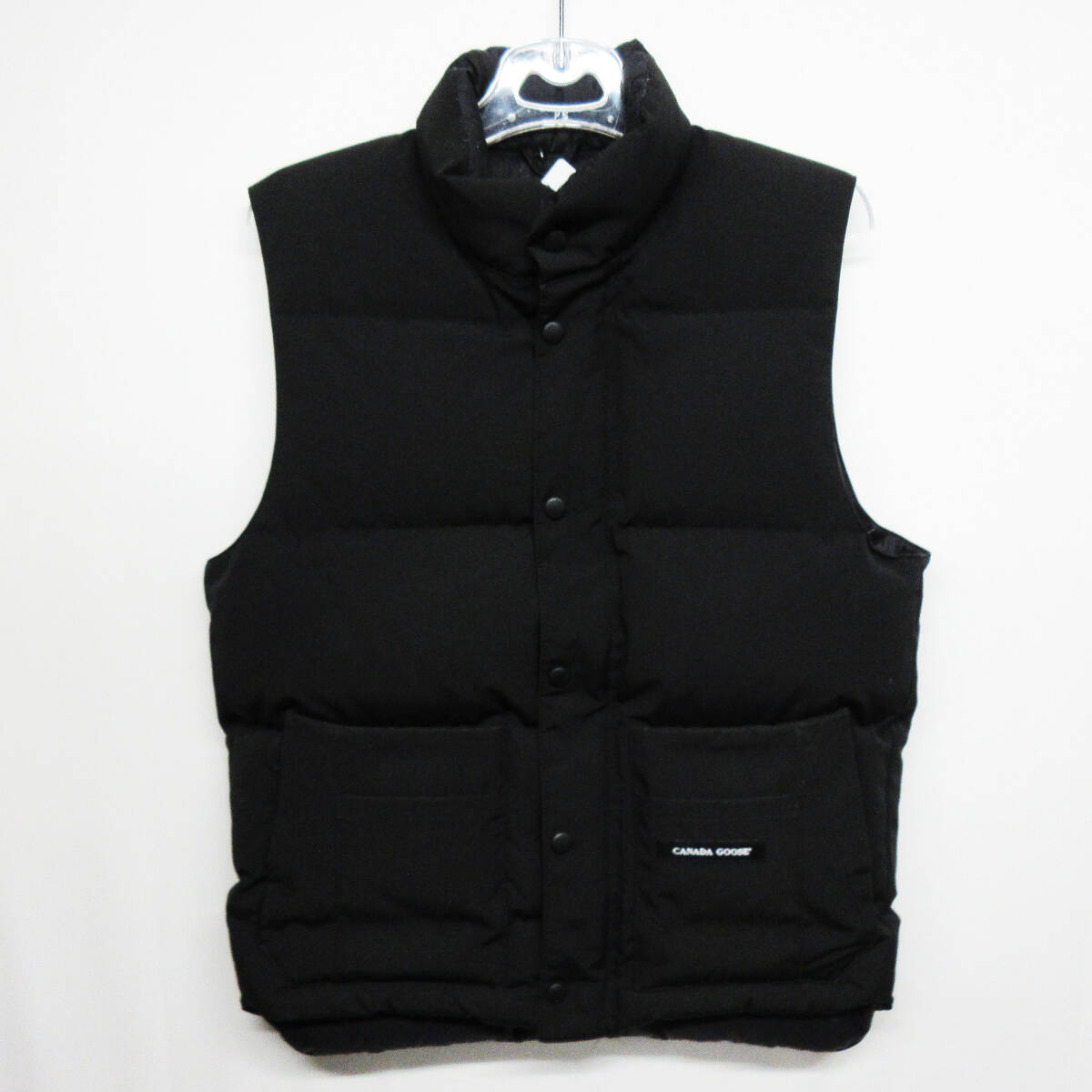 kkm5702 ダウンベスト CANADA GOOSE/カナダグース WindsorVest/ウィンザーベスト 4131JM Sサイズ ブラック