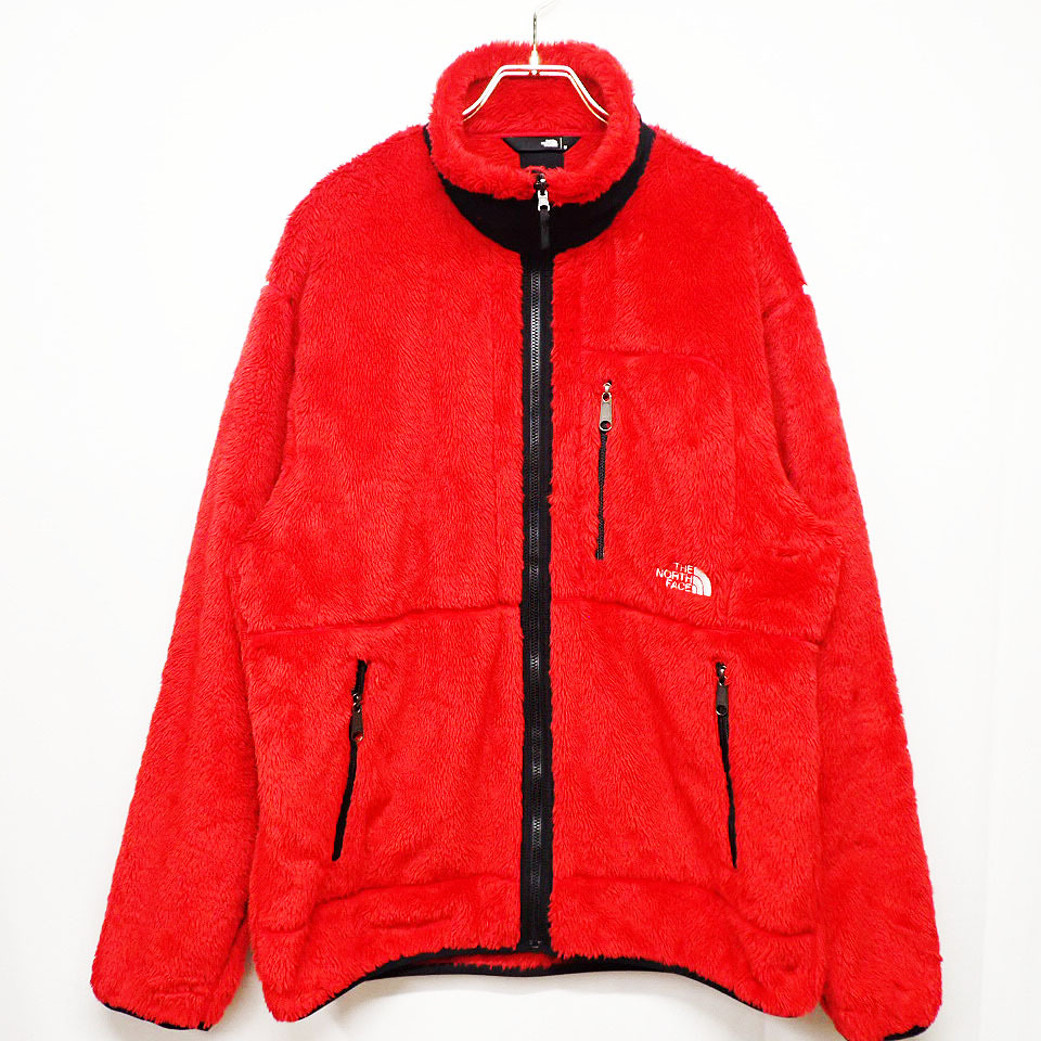 kkm5690 フリースジャケット THE NORTH FACE/ノースフェイス NA72230 ZI Magne Firefly Versa Loft Jacket レッド系 サイズM 難燃 