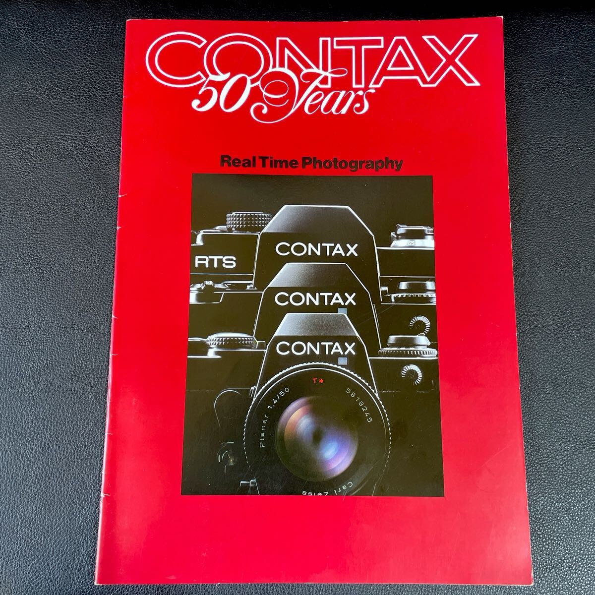 ■CONTAX コンタックス 50 years Real Time photography RTS 137 139 一眼レフカメラ【カタログ 】昭和57年6月■269