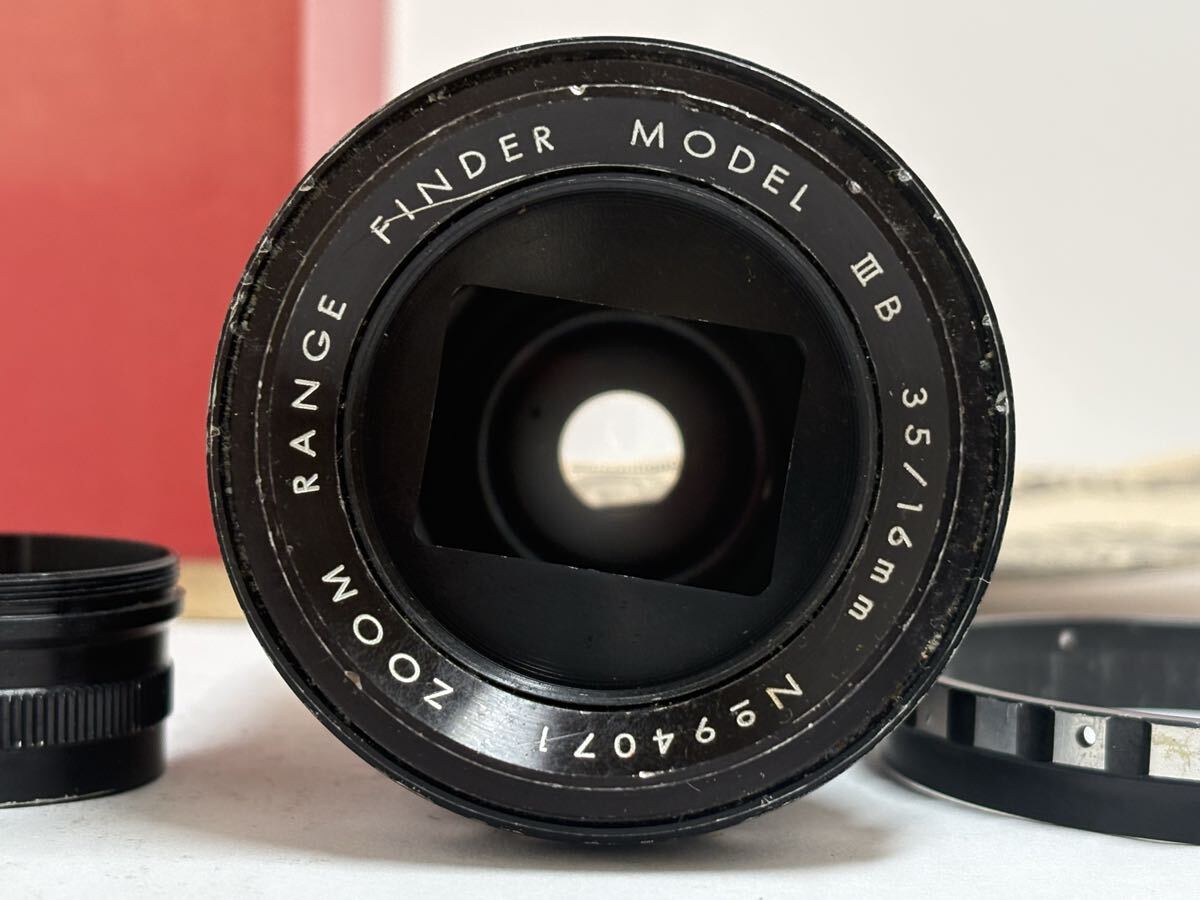 ★訳あり希少品レア★ バーンズソーヤー Birns&Sawyer ZOOM RANGE FINDER MODEL IIIB 35/16mm 元箱付き#1165