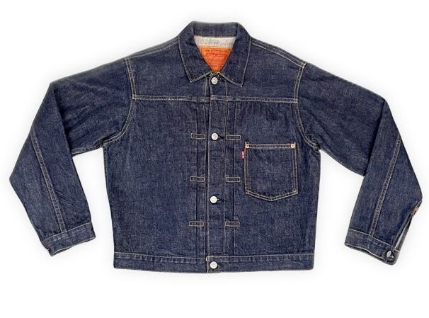 90's 1999 日本製 リーバイス LEVI'S デニムジャケット 4つボタン 71506-XX 506 大戦モデル 1st ファースト 復刻 38 [ta-1645]