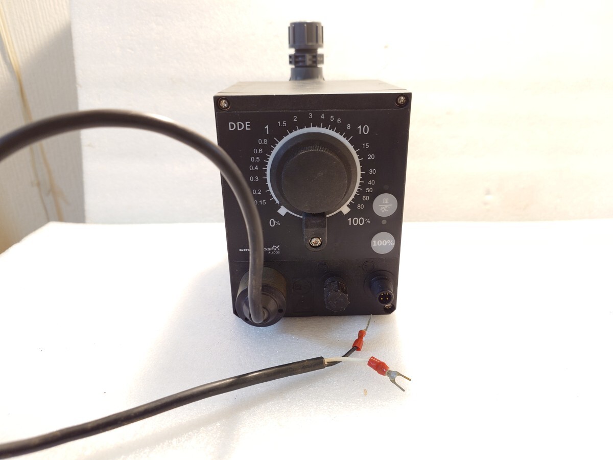 GRUNDFOS DDE デジタル定量ポンプ DDE 6-10 P-PVC/V/C-X-31U2U2JG 通電確認、ジャンク扱い！！！！！！！！！！！！！！