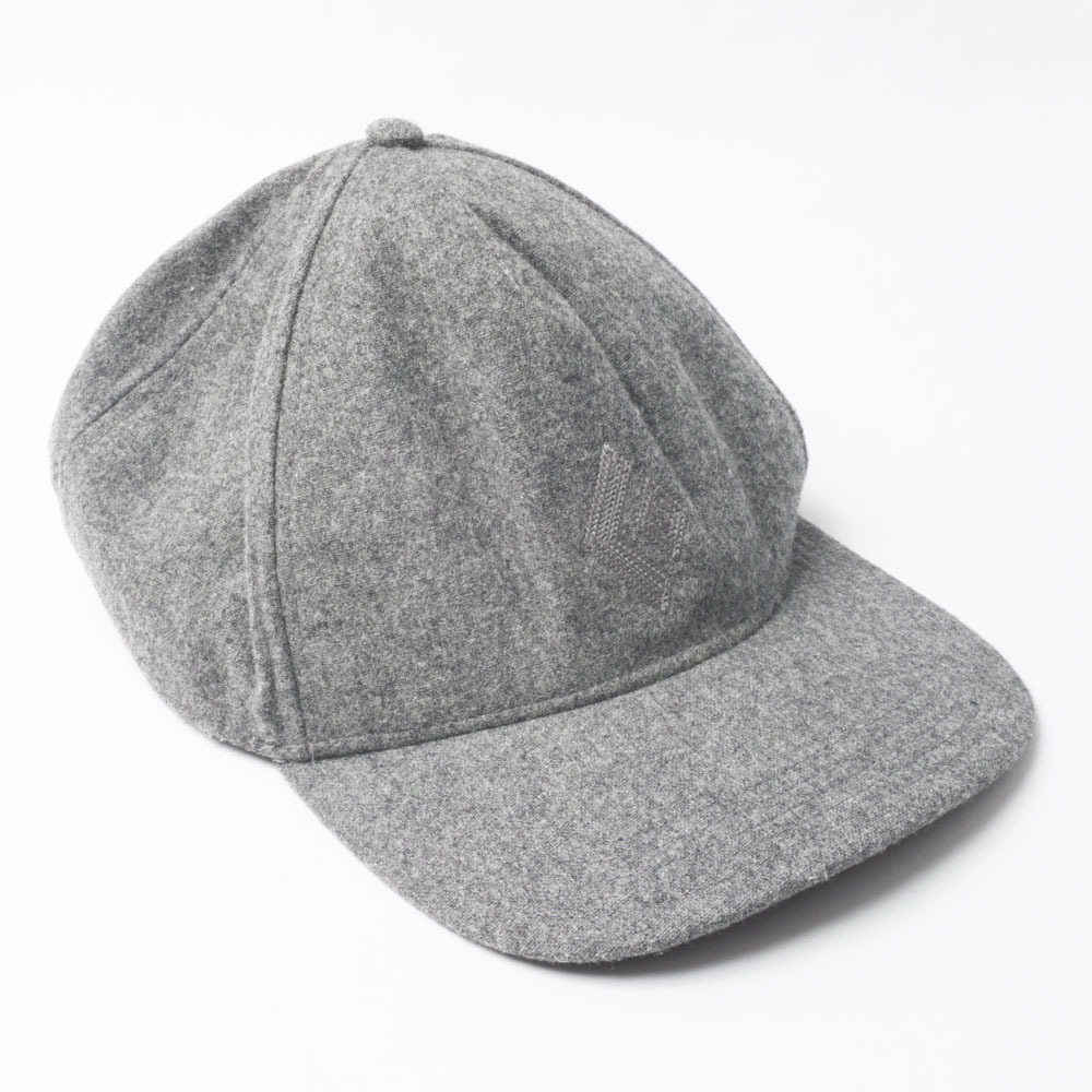 美品『BLACK DIAMOND』ウールキャップ ONE SIZE グレー ウール/ポリエステル ブラックダイアモンド メンズ 管理1107