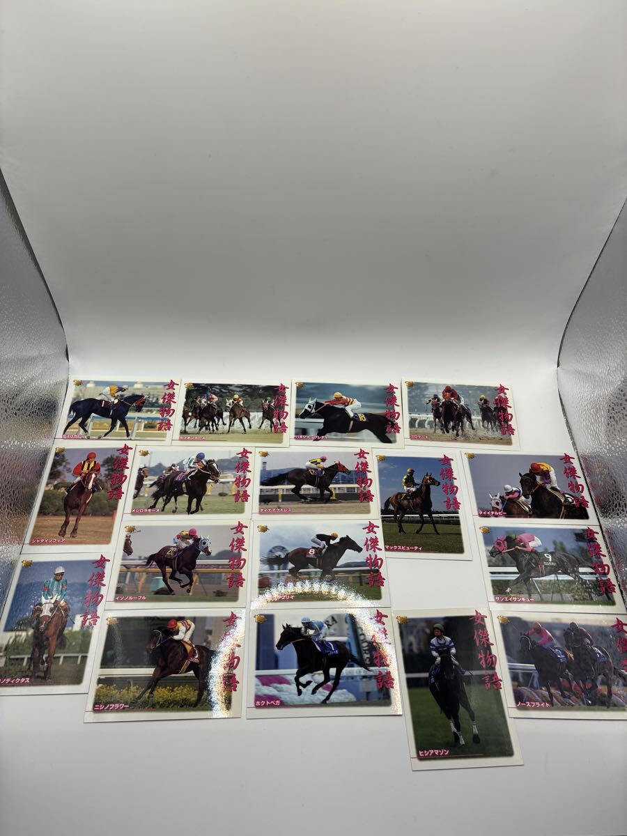 サラブレッドカード　　女傑物語　17枚　No149〜165