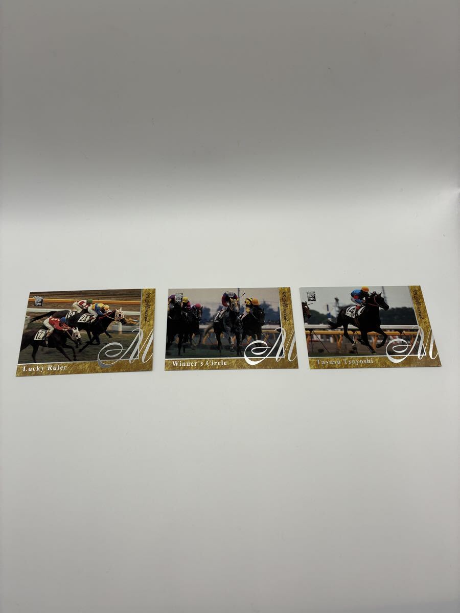サラブレッドカード　ラッキールーラ　ウィナーズサークル　タヤスツヨシ　98年　メモリアルカード