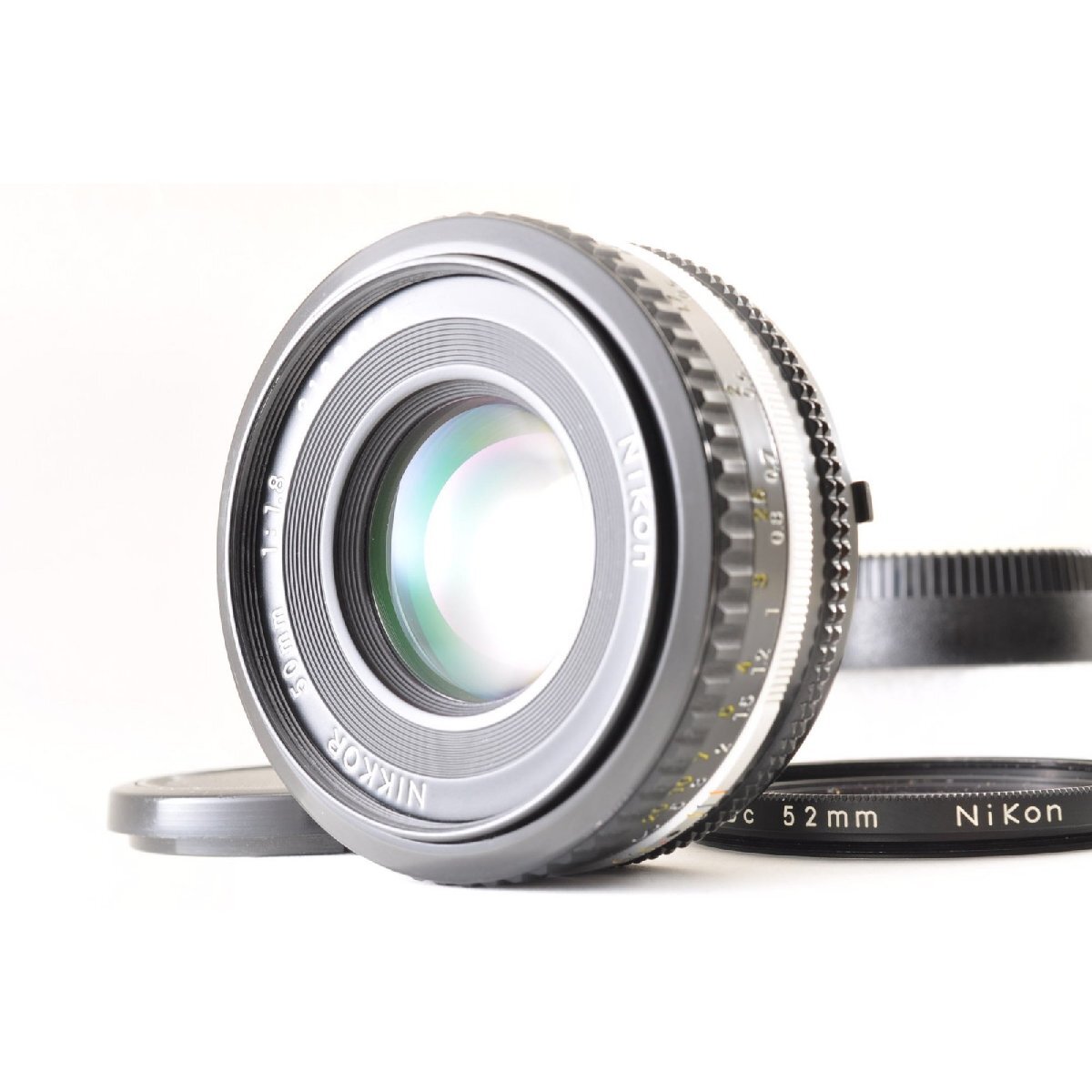 Nikon Nikkor AI-S 50mm F1.8 パンケーキMF単焦点レンズ
