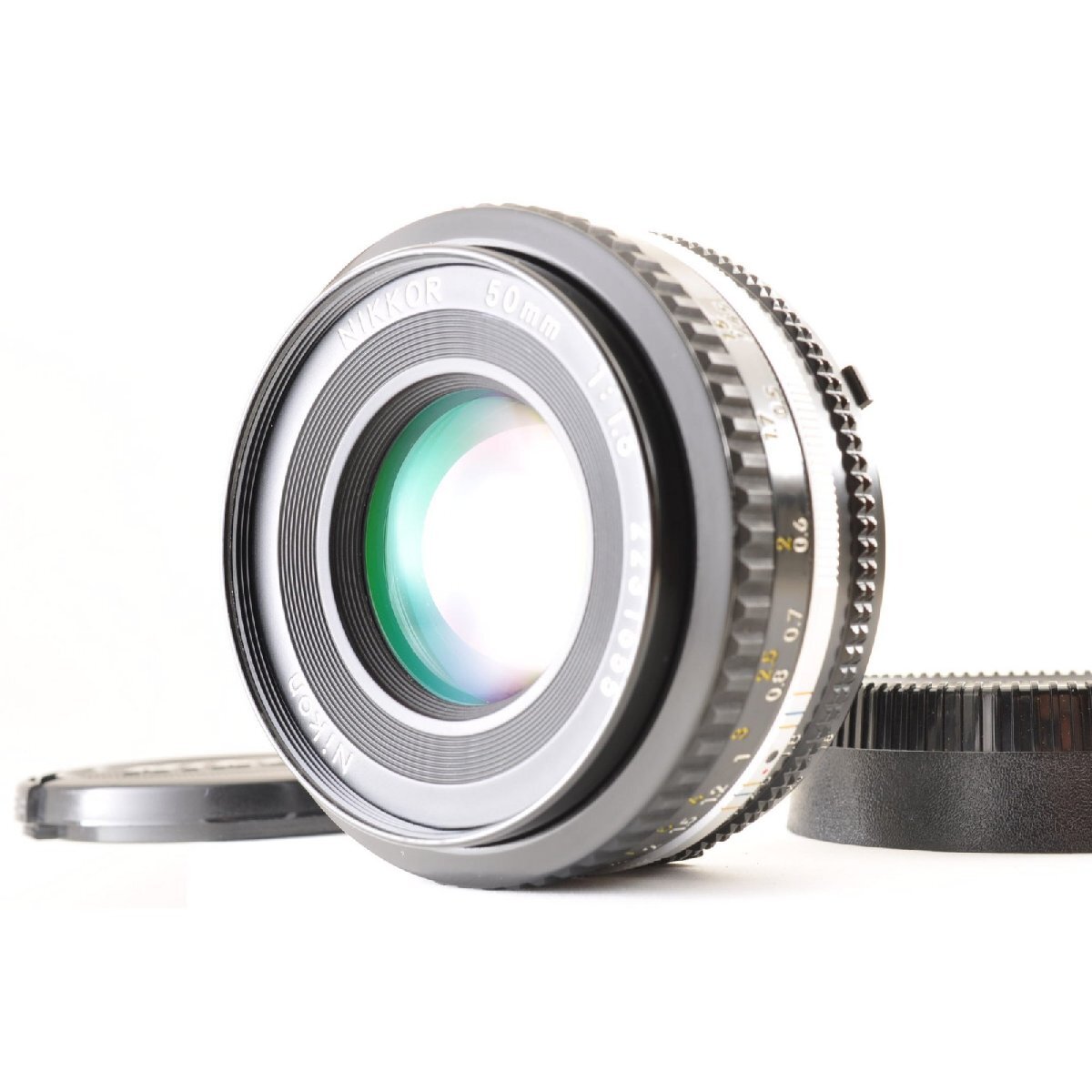 Nikon Nikkor AI-S 50mm f/1.8 パンケーキ MF単焦点レンズ