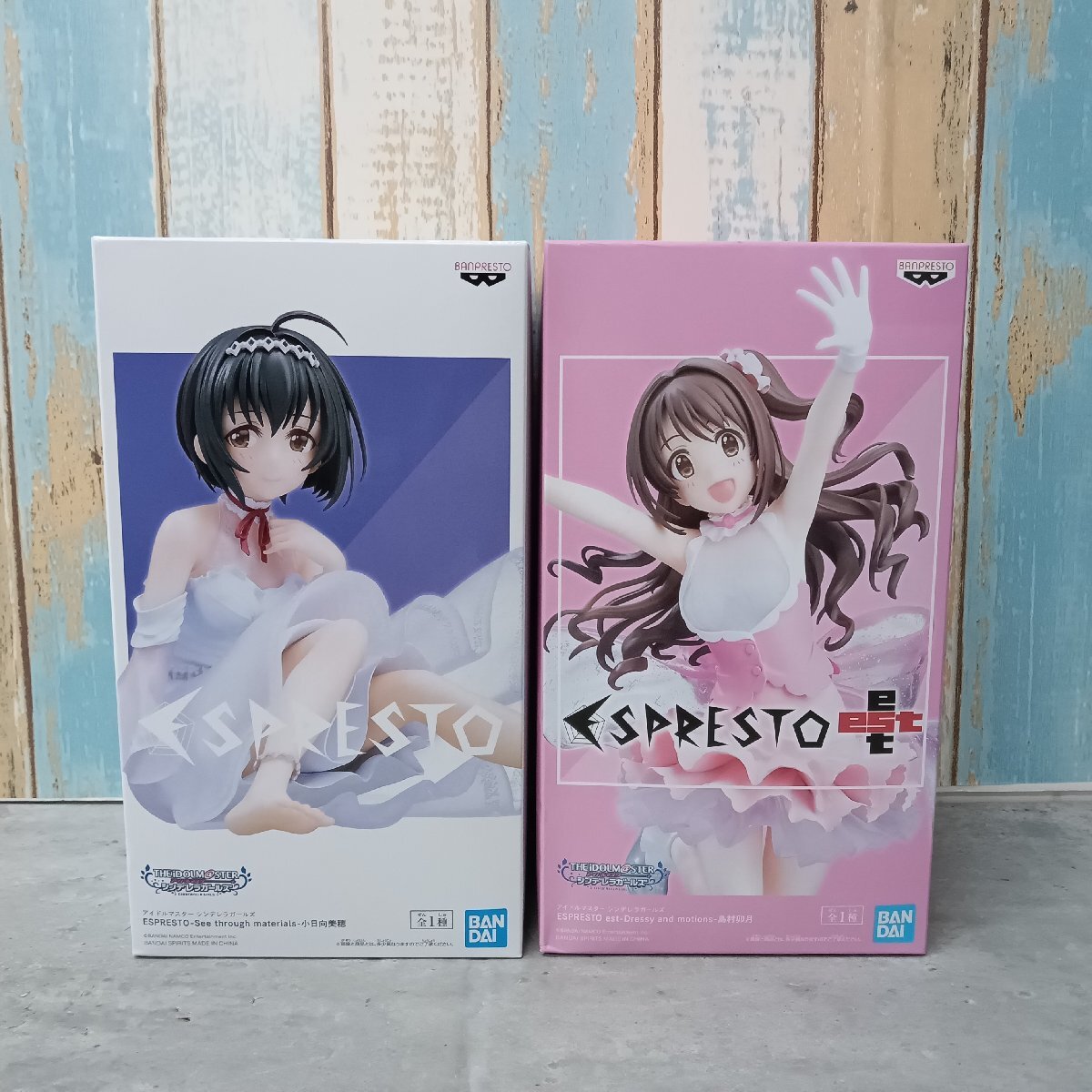 アイドルマスター シンデレラガールズ ESPRESTO フィギュア 小日向美穂 島村卯月 2個セット 未開封品