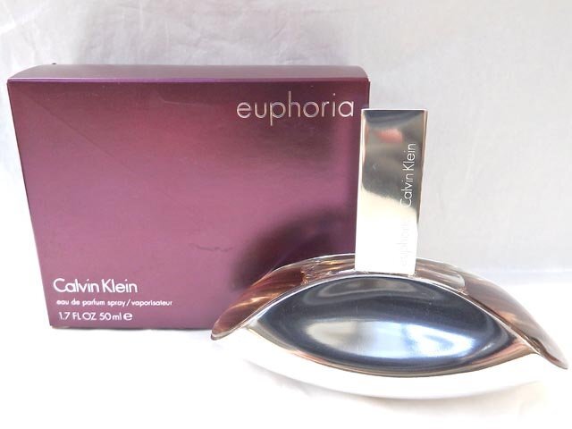 CalvinKlein カルバンクライン euphoria ユーフォリア■EDP 50ml ほぼ満量■検索用/香水 フレグランス