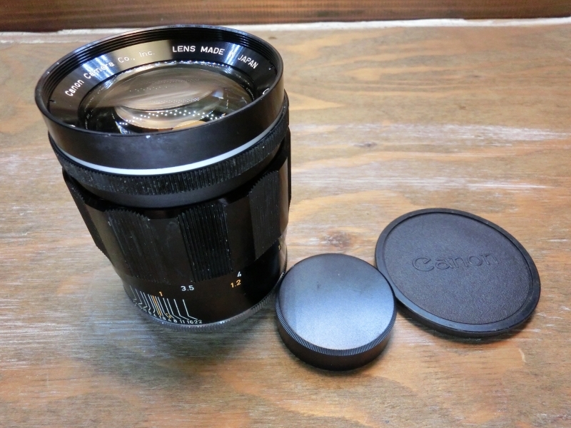 7803 希少 Canon LENS 85mm 1.8 ライカ Lマウント L39 中望遠 オールドレンズ