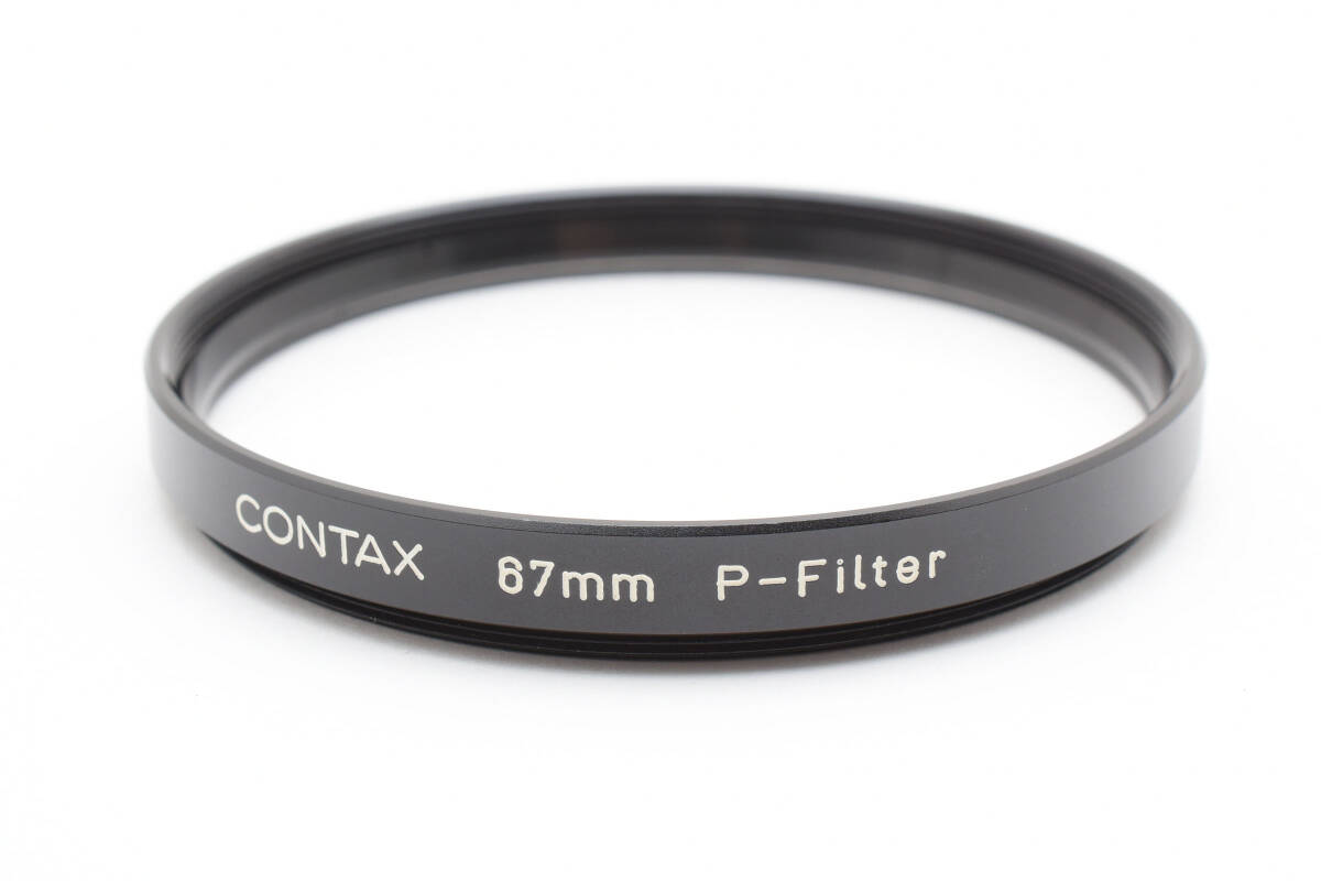 新品級 コンタックス CONTAX 67mm P-Filter プロテクトフィルター #21698