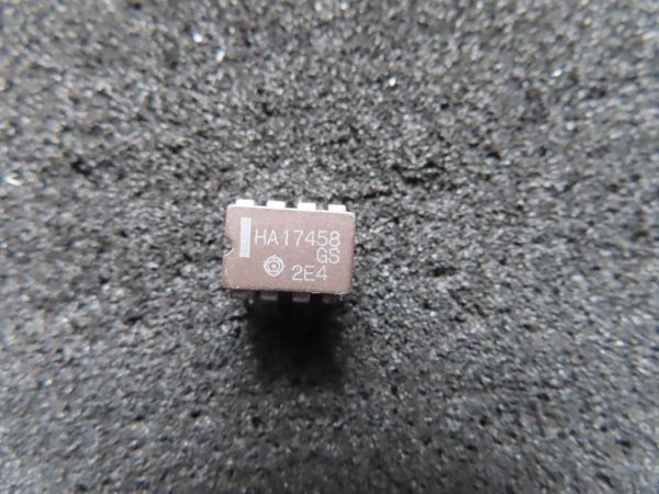 【試用のみ】日立 HITACHI オペアンプ HA17458GS セラミックパッケージ　　検索用：1458　4558