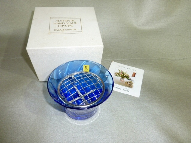 カガミクリスタル ローズボール/フラワーベース ローズボウル