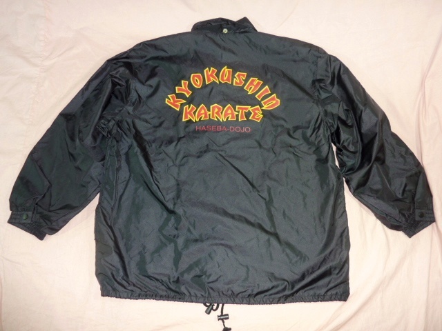 極真空手 コーチジャケット/ウィンドジャケット L 黒