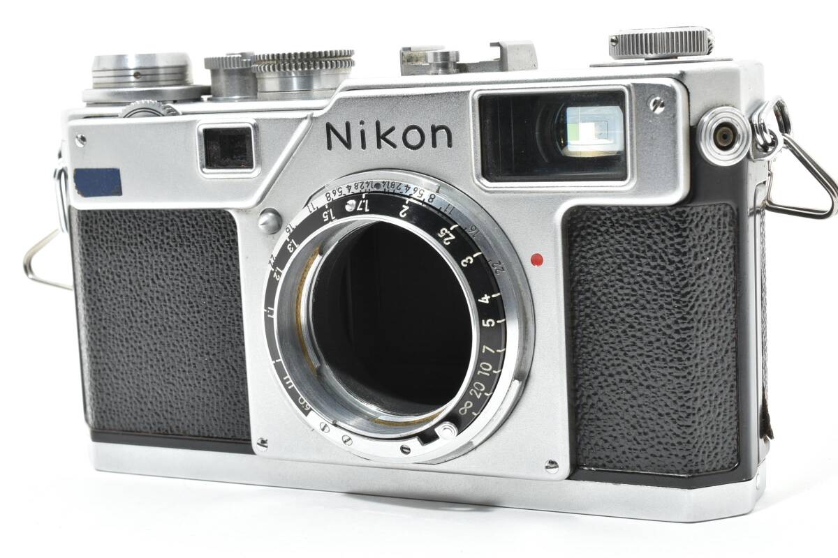 #5146 【希少名機】Nikon S4 ボディ★シャッター全速OK★二重像合致★レンジファインダーの傑作★ニコンSシリーズ