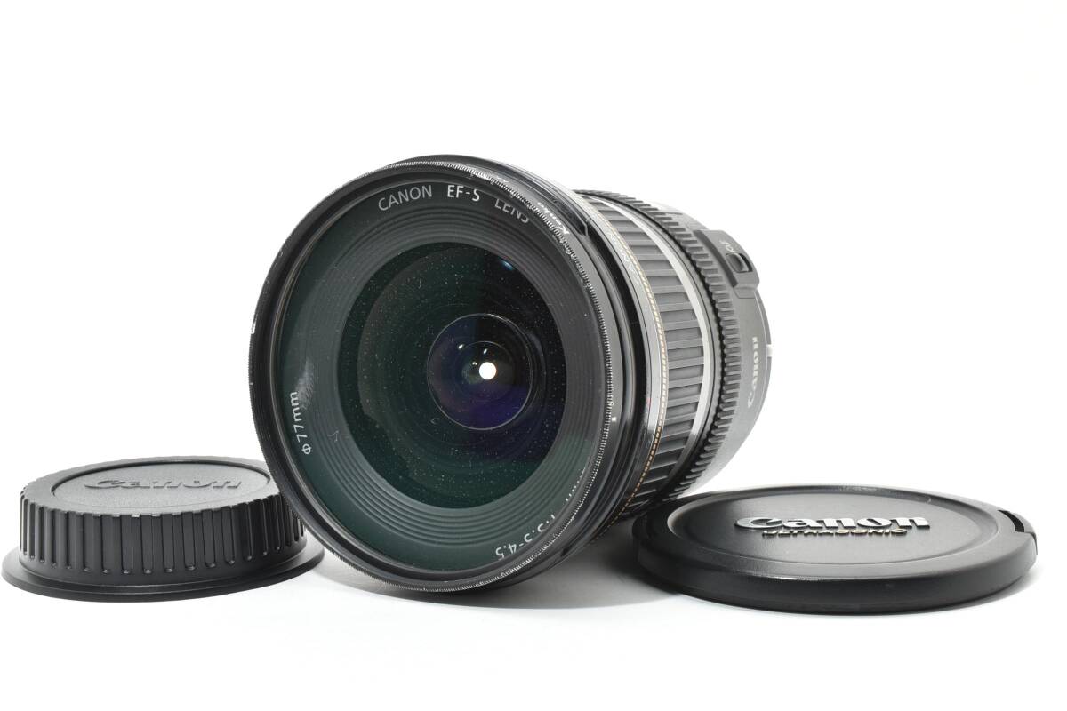 #5153【広角定番】 CANON EF-S 10-22mm F3.5-4.5 USM★超広角ズーム★動作OK★格安・実用特価（フィルター固着)