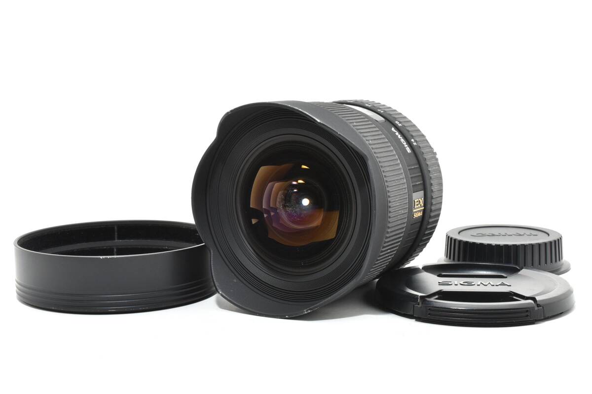 #5162 【動作OK】SIGMA 12-24mm F4.5-5.6 EX DG HSM Canon用★フル対応・超広角（カビあり）