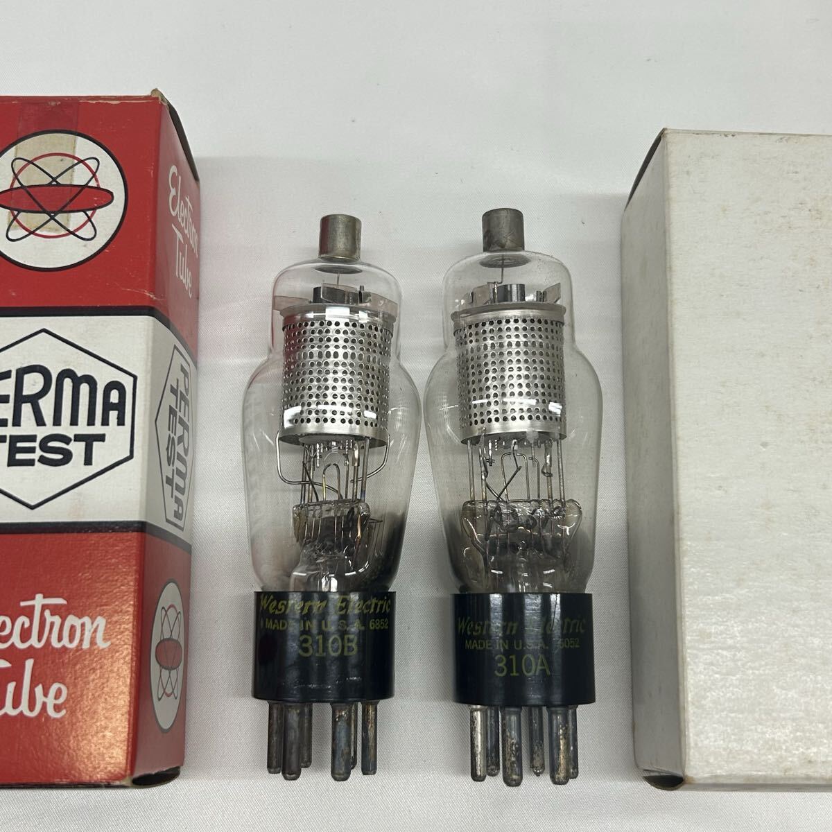 Western Electric 真空管 310A 310B 2本セット　6852 6052 メッシュ管　ウエスタンエレクトリック