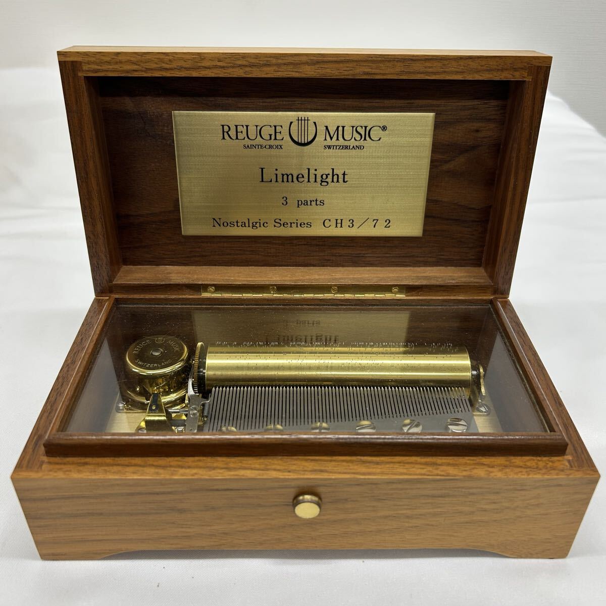 REUGE MUSIC Limelight 3 parts Nostalgic Series CH3/72 オルゴール　リュージュ