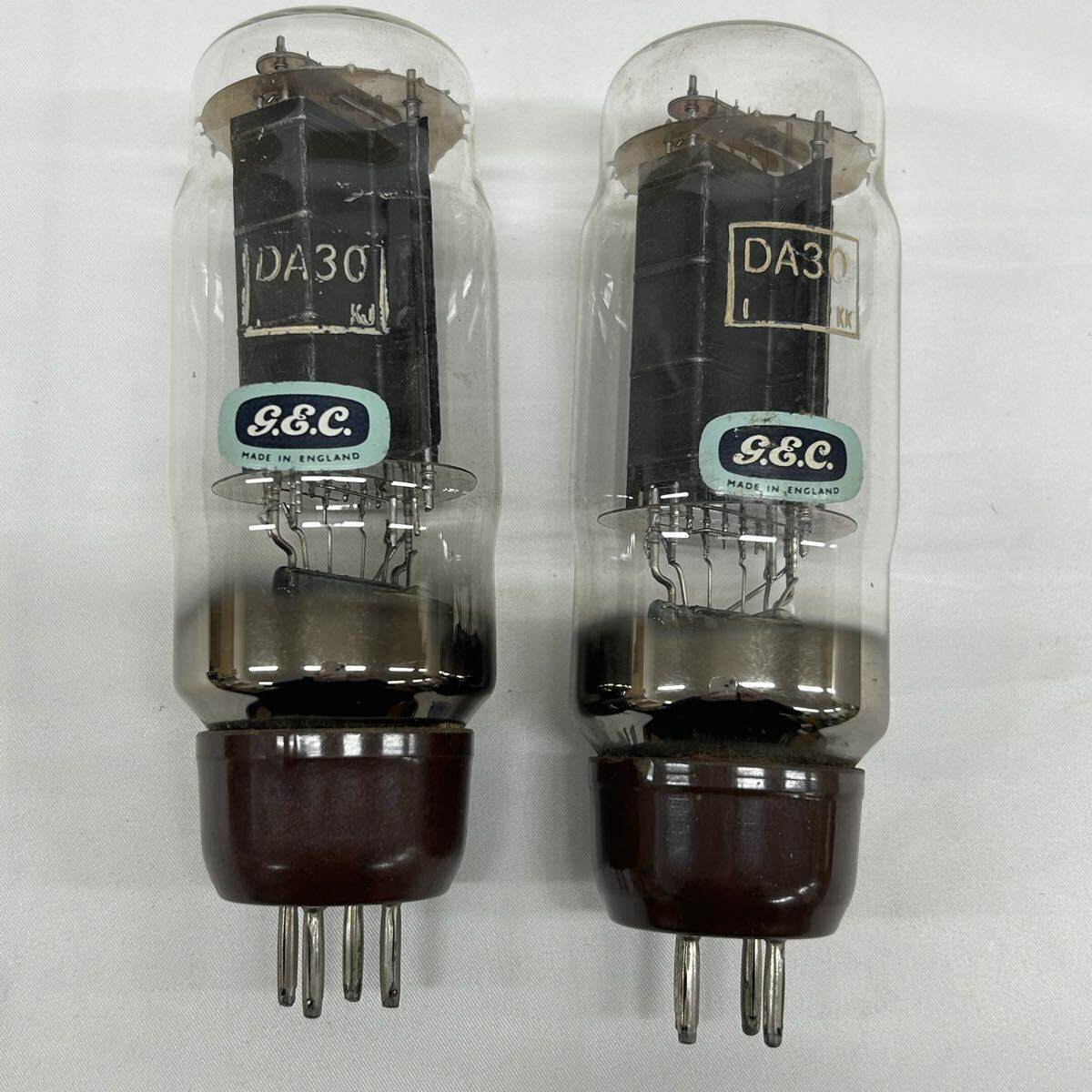 DA30 GEC 真空管　2本セット　G.E.C 直熱三極管　イングランド製