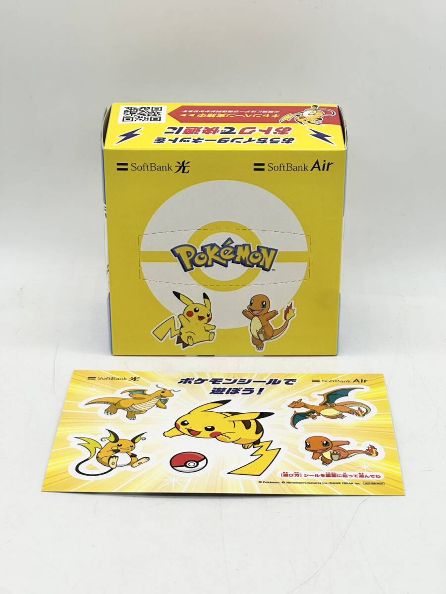 1円スタート ポケモン ポケモンシール ティッシュボックス 未使用品 2点セット
