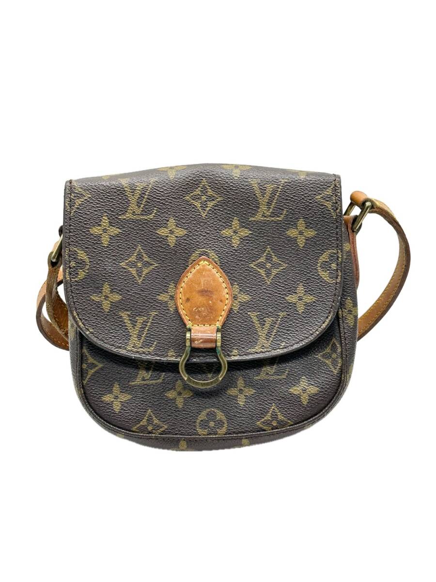 LOUIS VUITTON ルイヴィトン モノグラム サンクルー M51244 ショルダーバッグ ブラウン