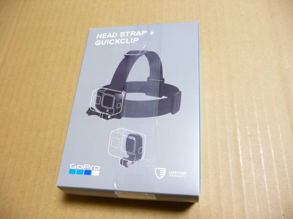 ◆新品 GoPro 純正アクセサリ ヘッドストラップ&クリップ ACHOM-001 [ヘッドストラップ&クリップ]