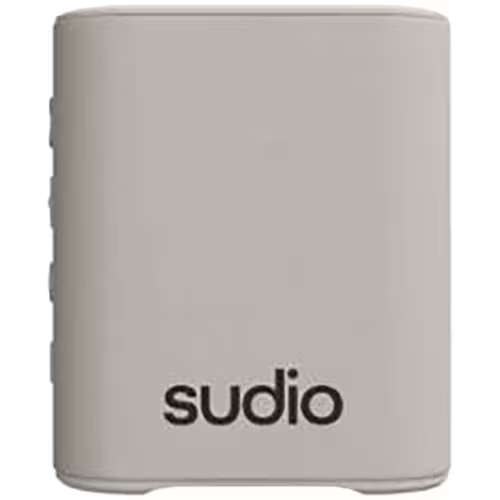 ◆新品未開封 Sudio(スーディオ)=スウェーデン Bluetoothスピーカー Sudio S2 ベージュ SD-1911[Bluetooth5.3/Android、iOS 対応] 保証付
