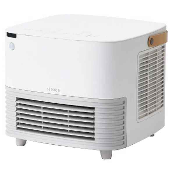 ◆新品未開封 siroca(シロカ) 人感センサー搭載セラミックファンヒーター ポカCUBE（ポカキューブ）SH-CF161 E2 (SH-CF151) 保証付 ラスト