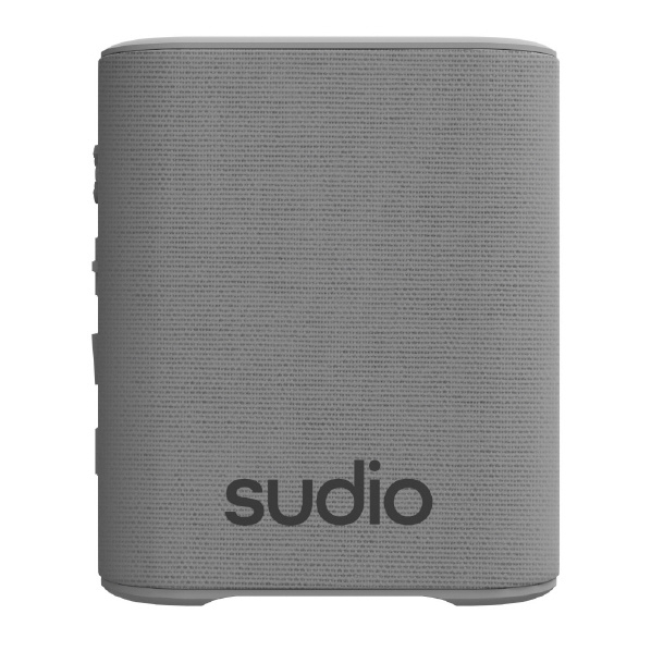 ◆新品未開封 Sudio(スーディオ)=スウェーデン Bluetoothスピーカー Sudio S2 グレー SD-1908 [Bluetooth5.3/Android、iOS 対応] 保証付