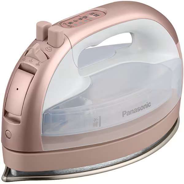 ◆新品 パナソニック Panasonic コードレススチームアイロン カルル NI-WL708-PN [Wヘッドベース/ステンレス×ニッケル/衣類除菌も] 保証付