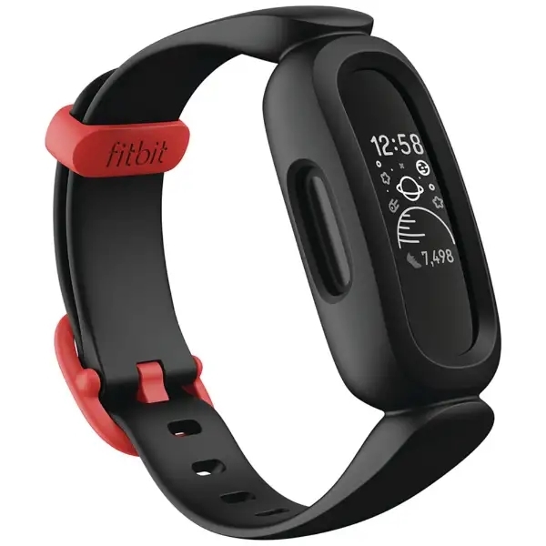 ◆新品 Fitbit フィットビット お子様用 アクティビティトラッカー Fitbit Ace 3 【FB419BKRD-FRCJK】 [ブラック×スポーツレッド] 保証付