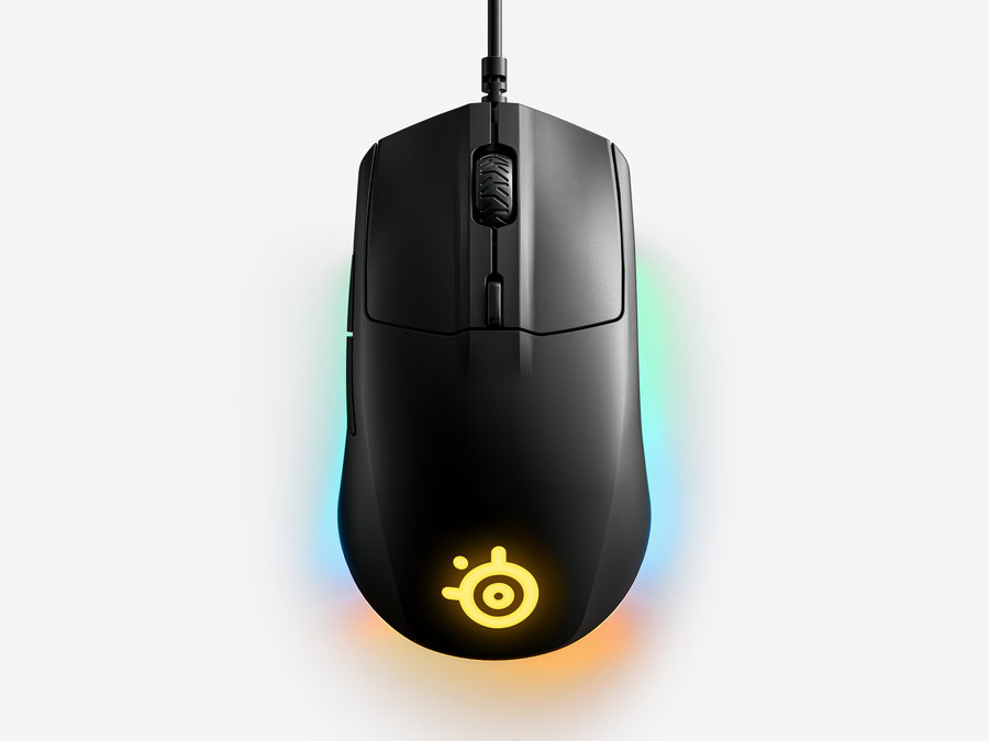 ◆新品未開封 SteelSeries（スティールシリーズ）ゲーミングマウス Rival 3 62513 [光学式 /有線 /6ボタン /USB] 保証付