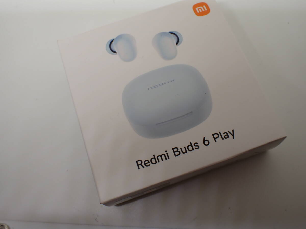 動作確認済み　Redmi Buds6 Play　レッドミー　バッツ６　プレイ　ブルー