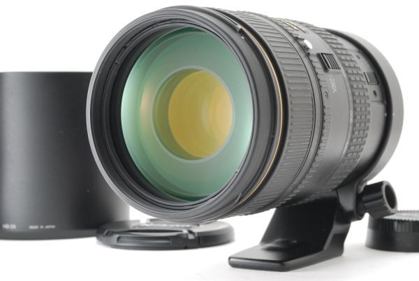 [AB Exc+] Nikon AF NIKKOR 80-400mm f/4.5-5.6 D ED VR Lens w/Case From JAPAN 9743