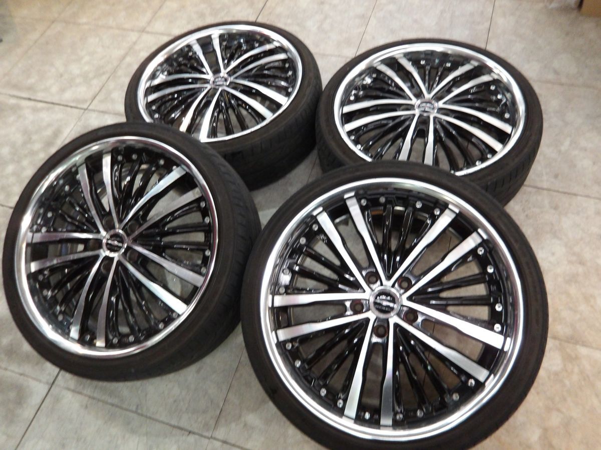 M 送料無料 AME シャレン XR-75 19 5H114.3 7.5J+48 グッドイヤー イーグル 225/35R19 80系 ノア ヴォクシー エスクァイア ステップワゴン