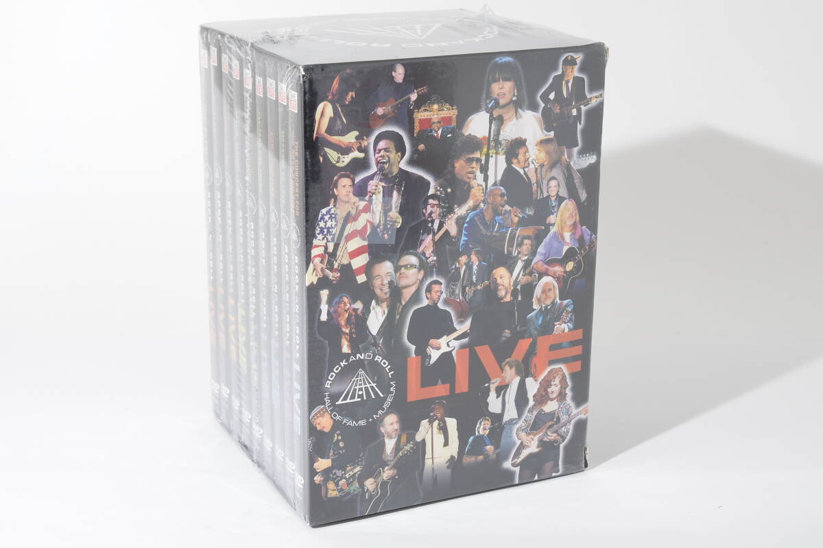 【A-3】未開封品 LIVE ROCK AND ROLL HALL OF FAME MUSEUM　DVD9枚組 洋楽