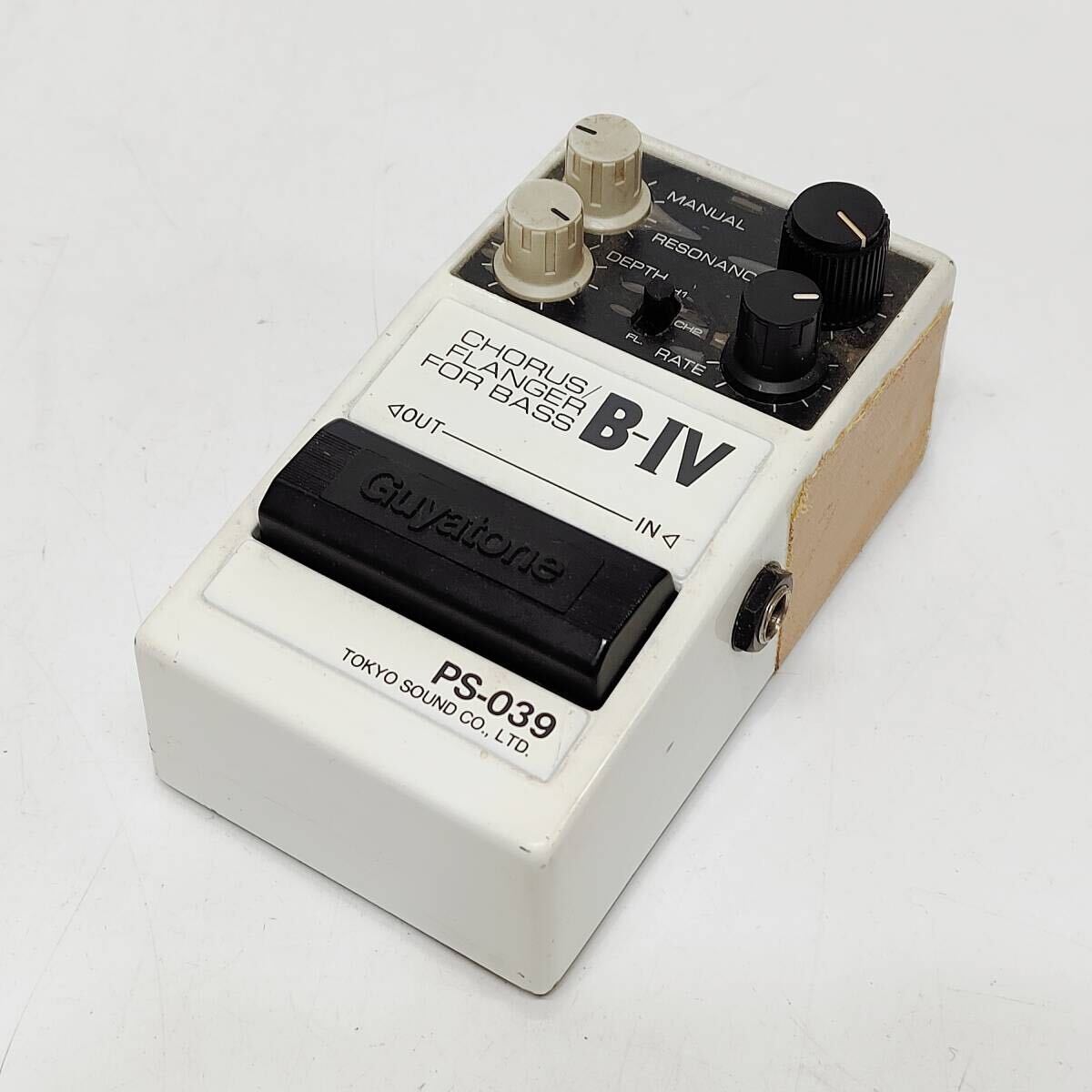 ●動作品 グヤトーン PS-039 エフェクター Guyatone ベースコーラス CHORUS FLANGER FOR BASS フランジャー 音響機材 B-IV S4987