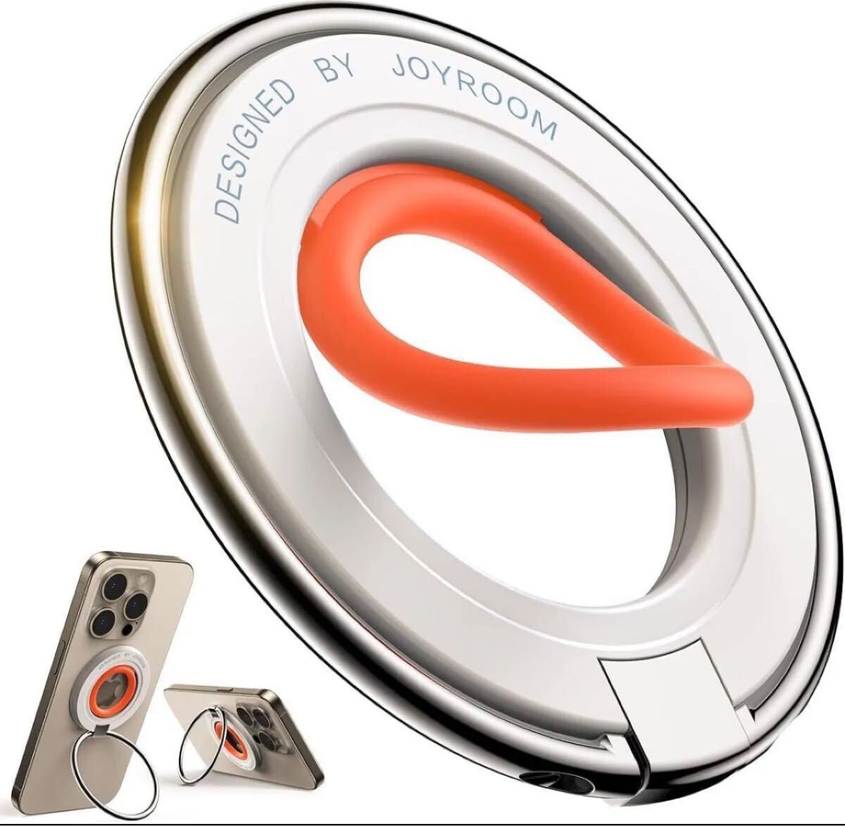 スマホリング magsafe リング マグセーフ バンカーリング マグネット 薄型 iphone 携帯リング スマホスタンド