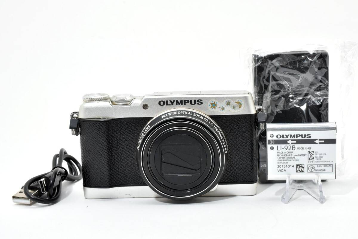 OLYMPUS オリンパス STYLUS SH-3 シルバー /2729動作OK 返金保証