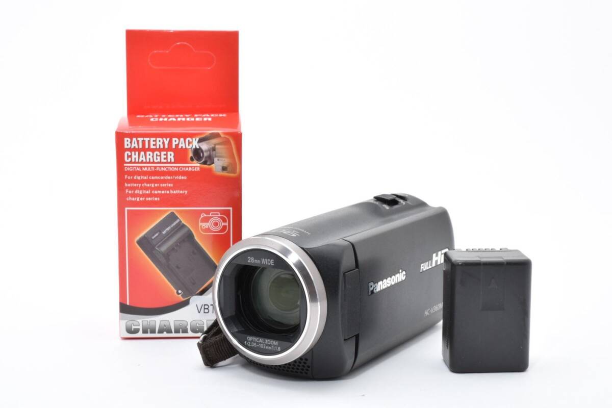 Panasonic パナソニック HC-V360M ブラック /2731動作OK 返金保証