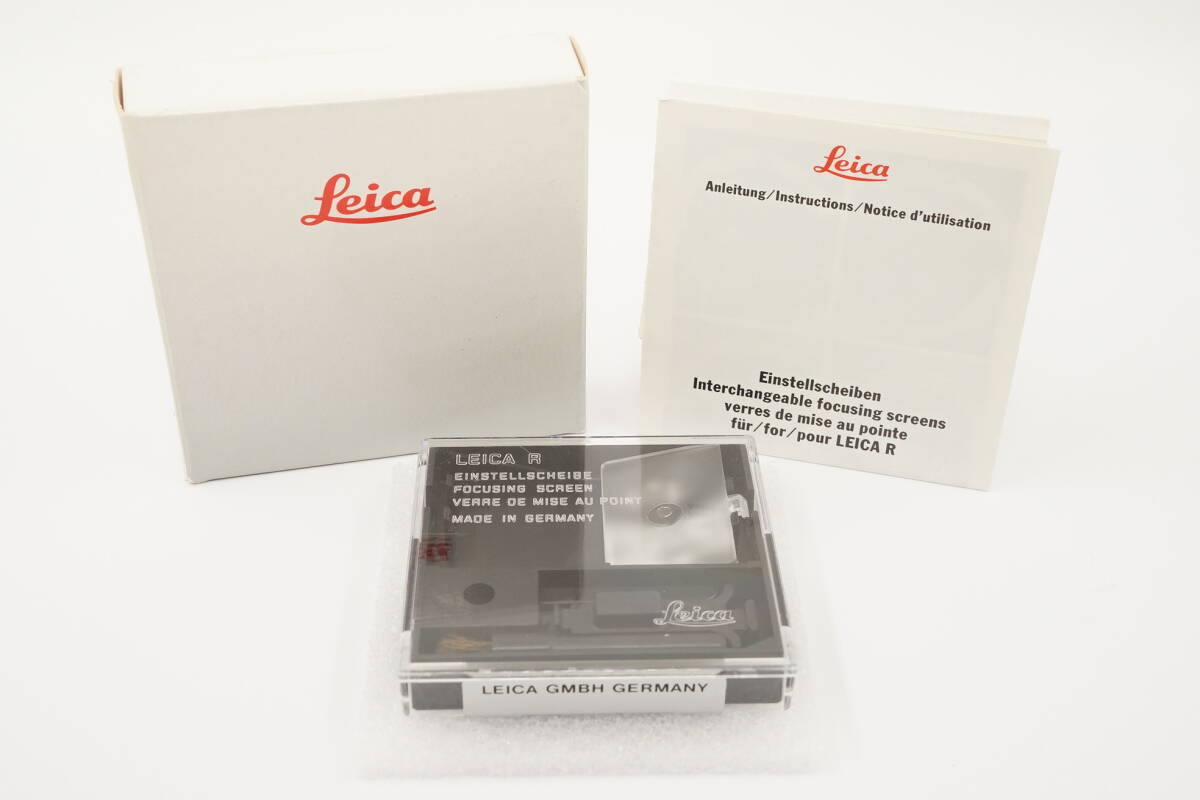 L-1●売り切り●未開封●Leica Focusing Screen 14303 for R-Model●ライカ フォーカシング スクリーン R用 マイクロ スプリット●
