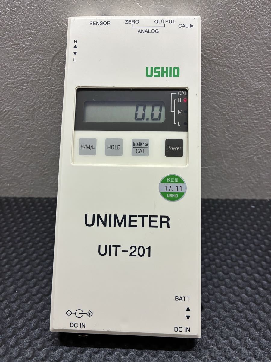UNIMETER UIT-201 紫外線照度計 USHIO