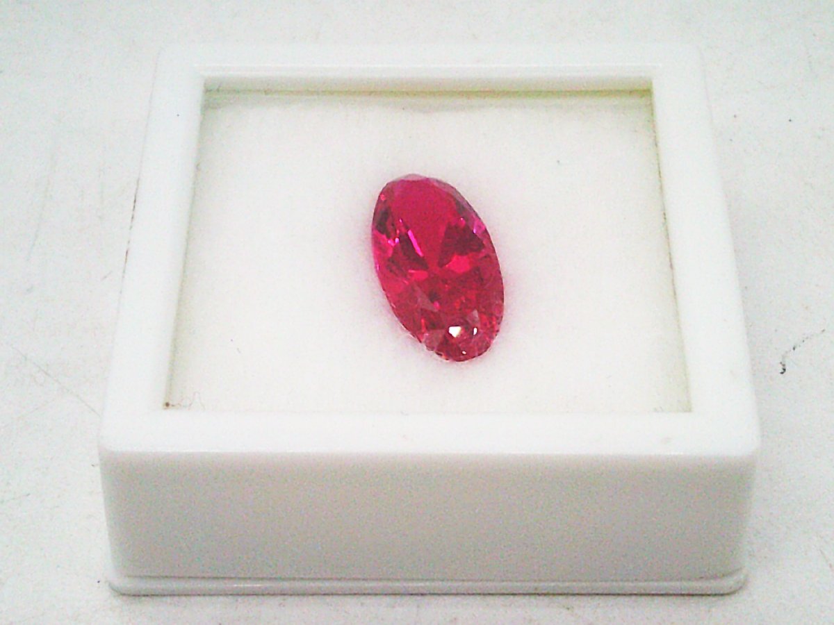 ★約10ct ルビー ルース 2.0ｇ オーバル 楕円 宝石 裸石★/Ｈ