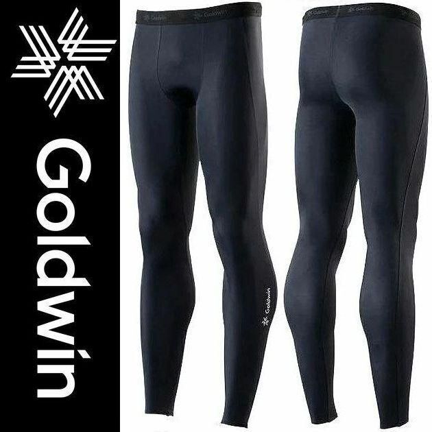 Goldwin ゴールドウィン 日本製 定価1.3万 COMPRESSION Long Tights C3fit technology コンプレッションタイツ S GC02361▲030▼40822k01_g