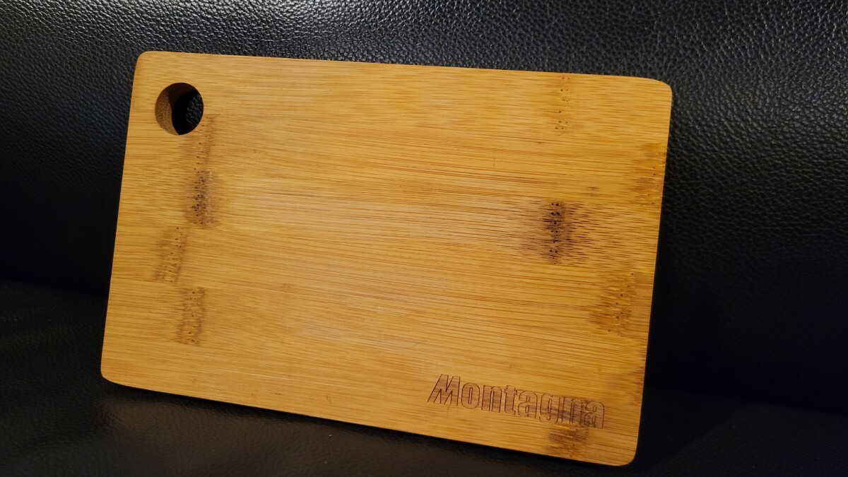 Montagna 盛り付けプレート まな板 ウッドプレート コンパクト ミニ 木製 キャンプ ピクニック アウトドア ソロキャンプ ソロツーリング H