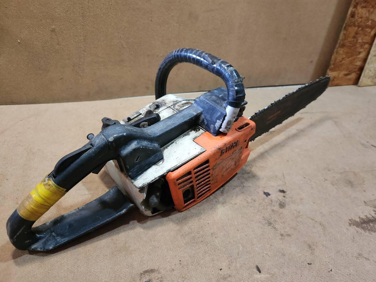STIHL スチール エンジンチェーンソー 部品取り 修理前提 林業 山師 木こり ジャンク m