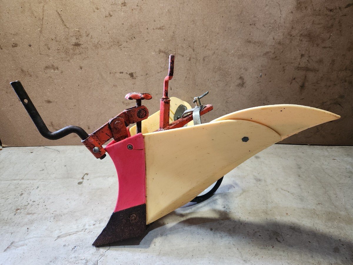 NEWイエロー 培土器 培土 管理機 耕耘機 耕運機 耕うん機 畦立て 畦 パーツ アタッチメント m