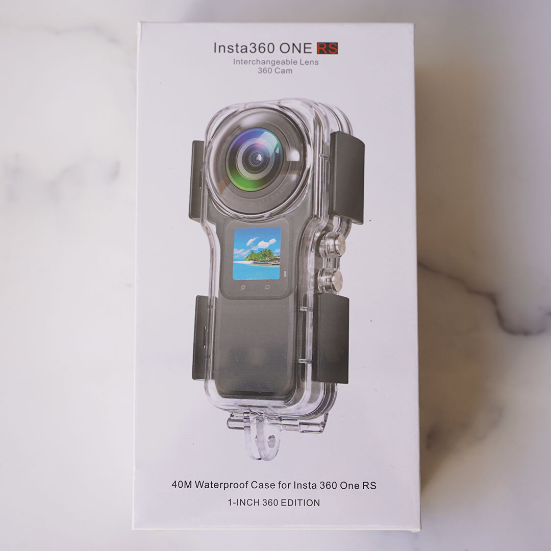 超貴重・廃盤商品・新品☆Taoricup　Insta360 ONE RS 1インチ360エディション対応防水ケース・潜水ケース・ダイビング保護カバー　未使用
